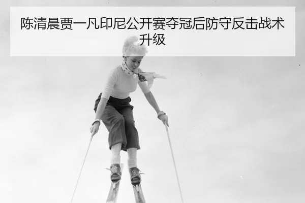 陈清晨贾一凡印尼公开赛夺冠后防守反击战术升级
